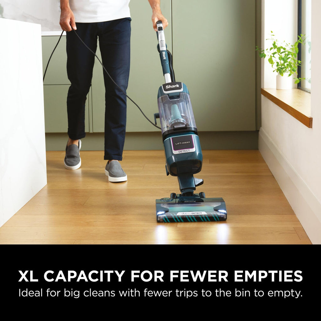 Shark Detect XL Corded Upright Vacuum Cleaner, Ultra-Powerful Pet Hair Pick-Up, DuoClean Detect, Direction Detect, Anti-Allergen, 2.5l XL Dust Cup, Lift-Away Technology, 8m Cord LA791UKT