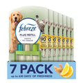 Febreze 3Volution Plug-In Air Freshener Refill, Pack of 7 (20ML x 7), Pet Odour Fighter, Fresh Scent