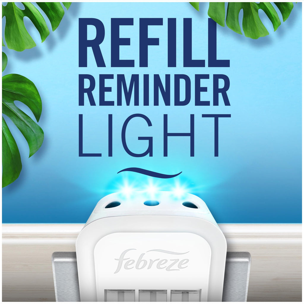 Febreze 3Volution Plug-In Air Freshener Refill, Pack of 7 (20ML x 7), Pet Odour Fighter, Fresh Scent